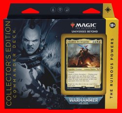 画像1: 『未開封英語版統率者デッキ4種セット』ウォーハンマー40,000 Collector's Edition『MTG』