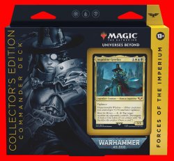 画像3: 『未開封英語版統率者デッキ4種セット』ウォーハンマー40,000 Collector's Edition『MTG』