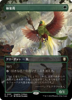 画像1: 【Foil】【ボーダーレス】【日本語版】極楽鳥/Birds of Paradise