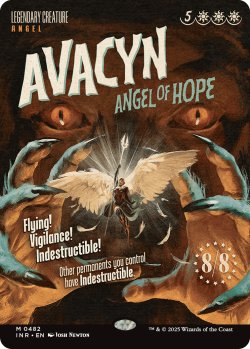 画像1: 『映画ポスター』『英語版』希望の天使アヴァシン/Avacyn, Angel of Hope