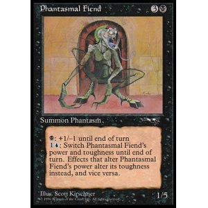 画像: 『英語版』幻影の悪鬼(B)/Phantasmal Fiend(B)