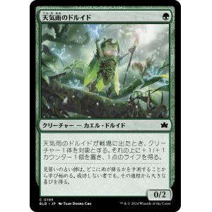 画像: 【Foil】【日本語版】天気雨のドルイド/Sunshower Druid