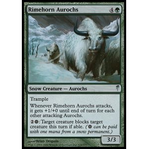 画像: 『英語版』霧氷角のオーロクス/Rimehorn Aurochs