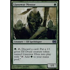 画像: 【日本語版】ラノワールの助言者/Llanowar Mentor