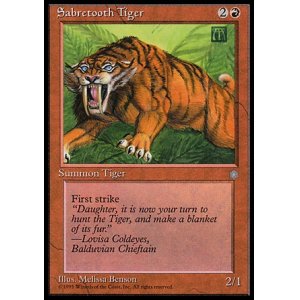 画像: 『英語版』剣歯虎/Sabretooth Tiger