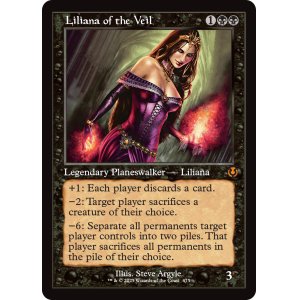 画像: 『Foil』『旧枠』『英語版』ヴェールのリリアナ/Liliana of the Veil