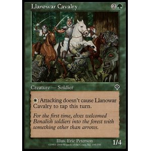 画像: 【日本語版】ラノワールの騎兵隊/Llanowar Cavalry