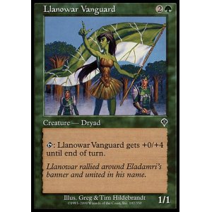 画像: 【日本語版】ラノワールの先兵/Llanowar Vanguard