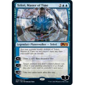 画像: 『英語版』時の支配者、テフェリー(075)/Teferi, Master of Time(075)