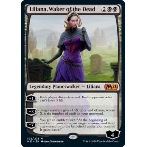 画像: 『英語版』死者を目覚めさせる者、リリアナ/Liliana, Waker of the Dead