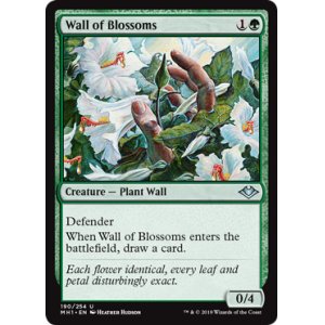 画像: 『英語版』花の壁/Wall of Blossoms