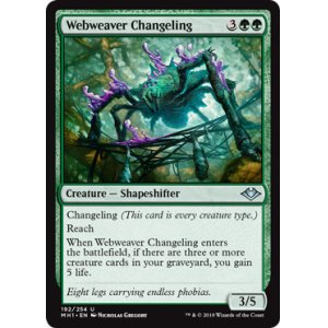 画像: 『英語版』巣網編みの変わり身/Webweaver Changeling