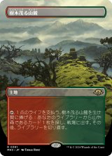 画像: 【Foil】【ボーダーレス】【日本語版】樹木茂る山麓/Wooded Foothills