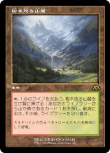 画像: 【Foil】【旧枠】【日本語版】樹木茂る山麓/Wooded Foothills