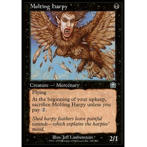 画像: 【日本語版】換羽するハーピー/Molting Harpy