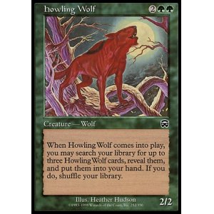 画像: 【日本語版】遠吠えする狼/Howling Wolf