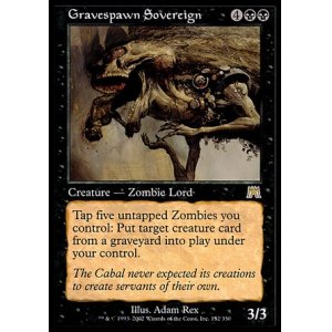 画像: 『英語版』墓地生まれの君主/Gravespawn Sovereign