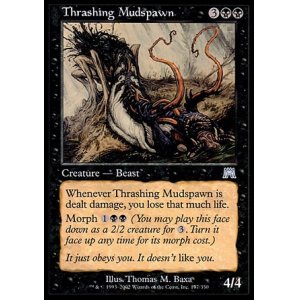 画像: 【日本語版】のたうつ汚泥獣/Thrashing Mudspawn