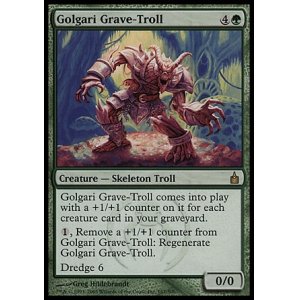 画像: 『英語版』ゴルガリの墓トロール/Golgari Grave-Troll