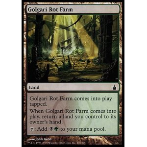 画像: 【日本語版】ゴルガリの腐敗農場/Golgari Rot Farm