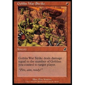 画像: 【日本語版】ゴブリンの集中攻撃/Goblin War Strike