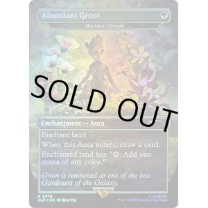 画像: 『Foil』『英語版』『Abundant Groot』豊かな成長/Abundant Growth