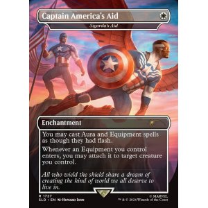 画像: 『Foil』『英語版』『Captain America's Aid』シガルダの助け/Sigarda's Aid