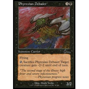 画像: 『英語版』ファイレクシアの堕落者/Phyrexian Debaser