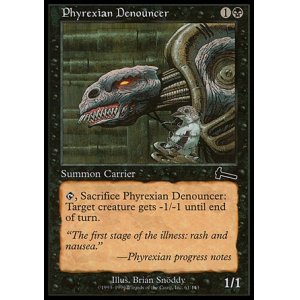 画像: 【日本語版】ファイレクシアの告発者/Phyrexian Denouncer