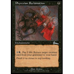 画像: 【日本語版】ファイレクシア流再利用/Phyrexian Reclamation