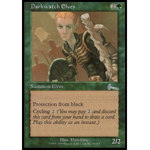 画像: 【日本語版】闇番のエルフ/Darkwatch Elves