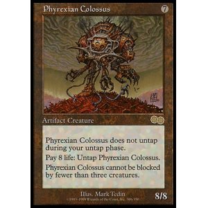 画像: 『英語版』ファイレクシアの巨像/Phyrexian Colossus