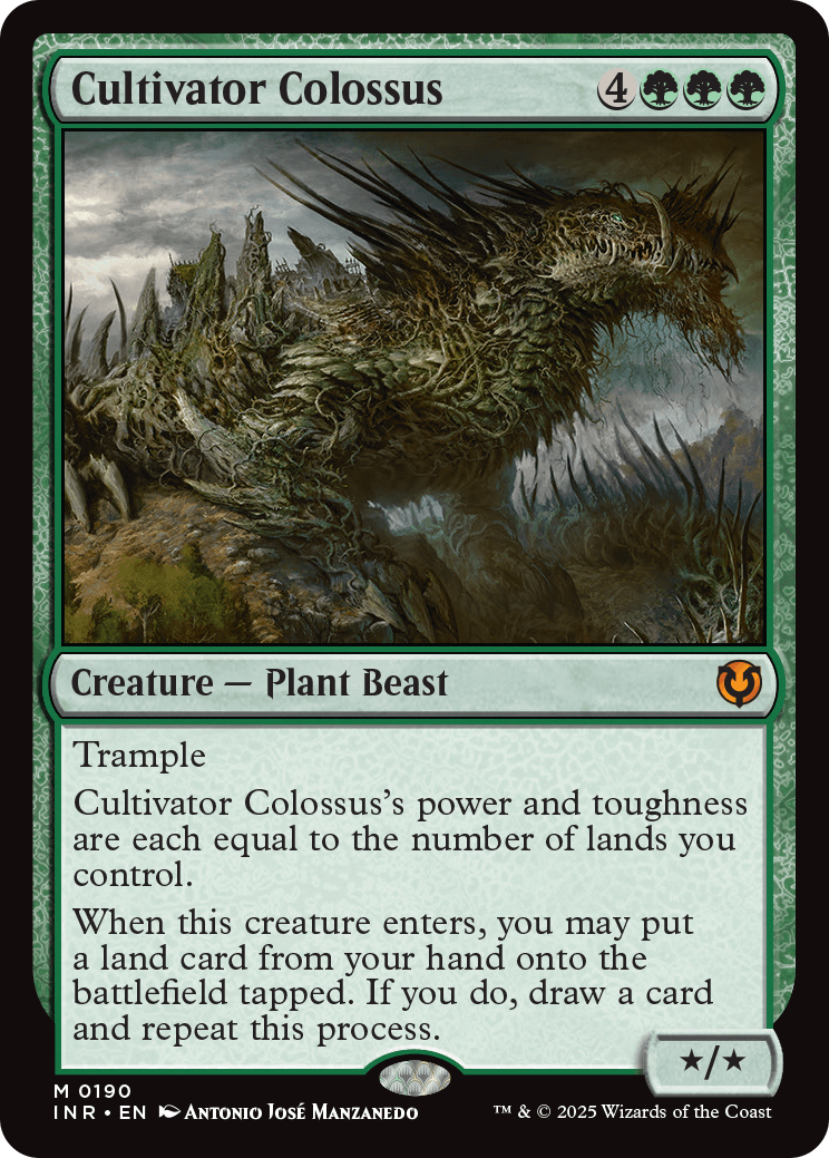 画像1: 『Foil』『英語版』耕作する巨躯/Cultivator Colossus (1)