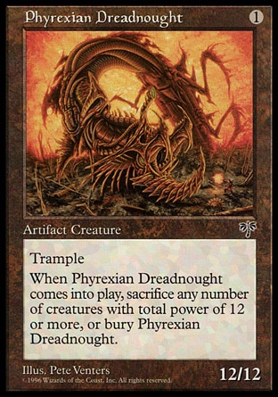 日本語版】ファイレクシアン・ドレッドノート/Phyrexian Dreadnought